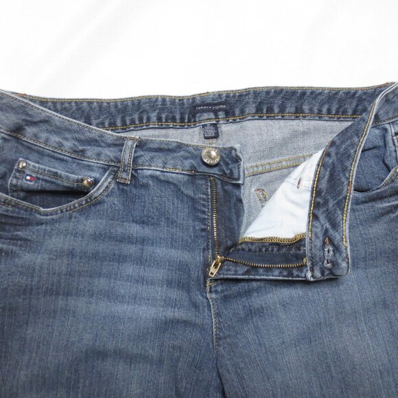 TOMMY HILFIGER womens JEANS pants DENIM blue SIZE 14 - Picture 4 of 11